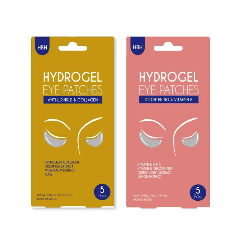 LUKE Korea Hydrogel under eye patches MIX VITAMIN E&Collagen eye masks(10 pairs), Brightening under eye pads - BeesActive Australia