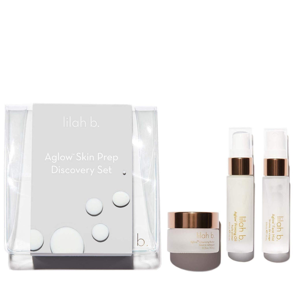 lilah b. - Natural Aglow Skin Prep Discovery Set | Clean, Vegan, Non-Toxic Makeup ($55 value) - BeesActive Australia