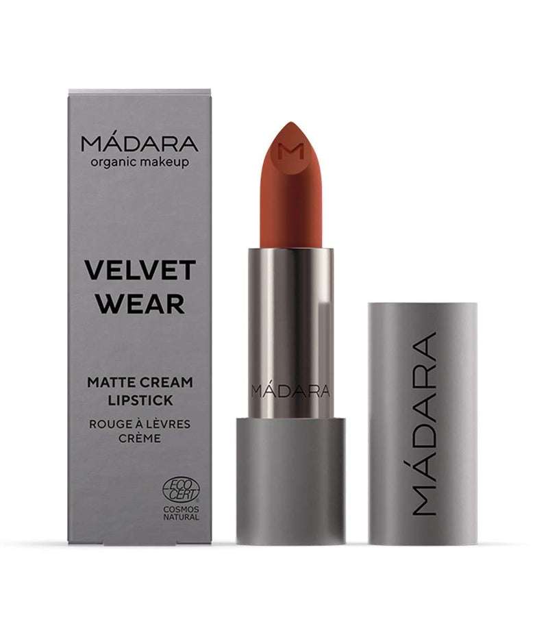 MÁDARA | VELVET WEAR Matte Cream Lipstick #33 MAGMA - 3.8g - BeesActive Australia