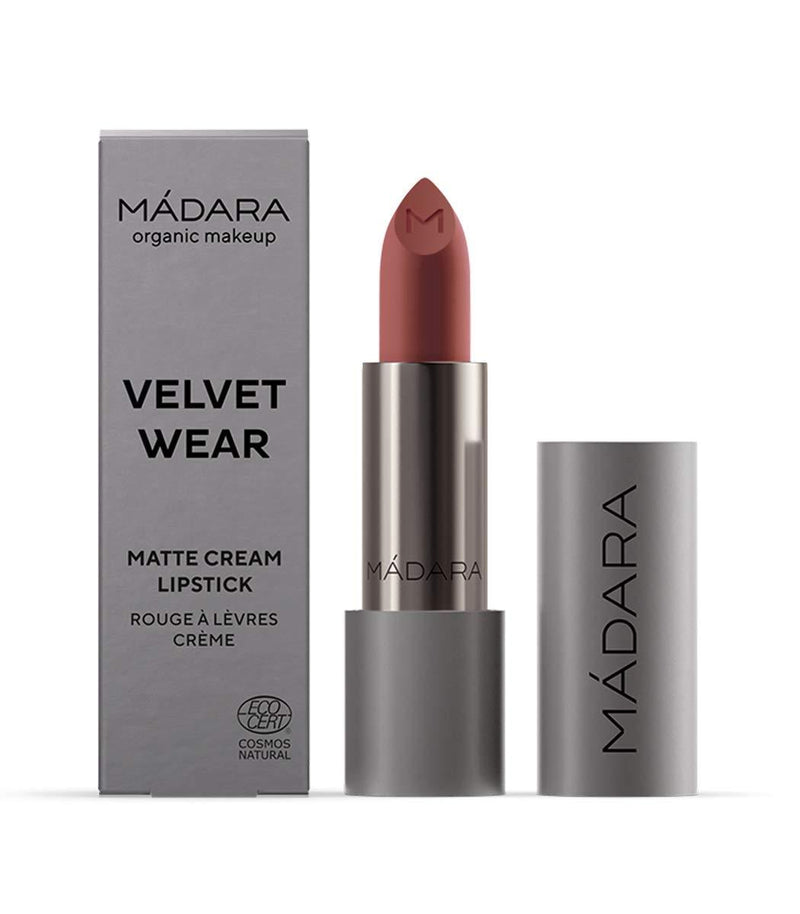 MÁDARA | VELVET WEAR Matte Cream Lipstick #32 WARM NUDE - 3.8g - BeesActive Australia