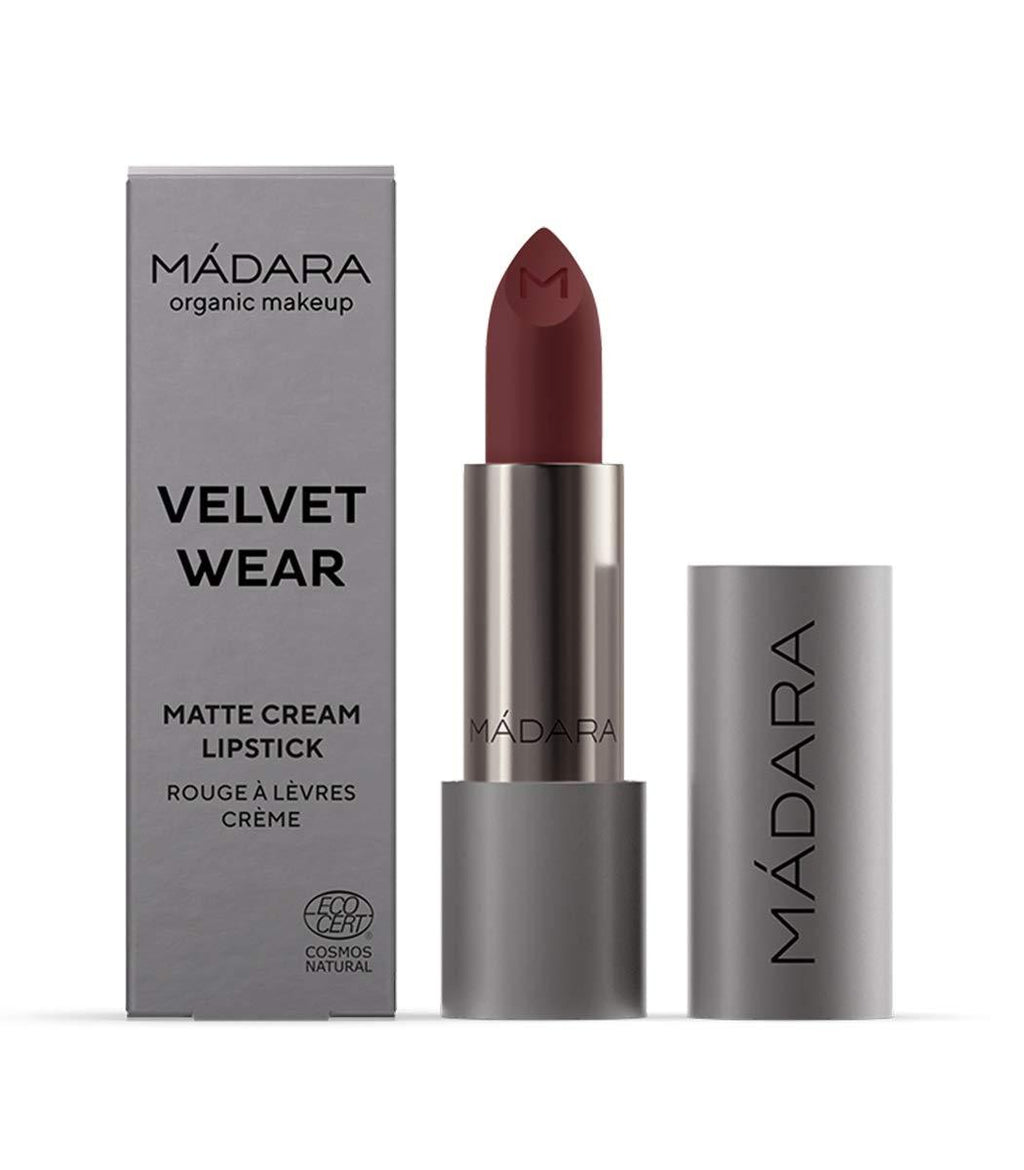 MÁDARA | VELVET WEAR Matte Cream Lipstick #35 DARK NUDE - 3.8g - BeesActive Australia