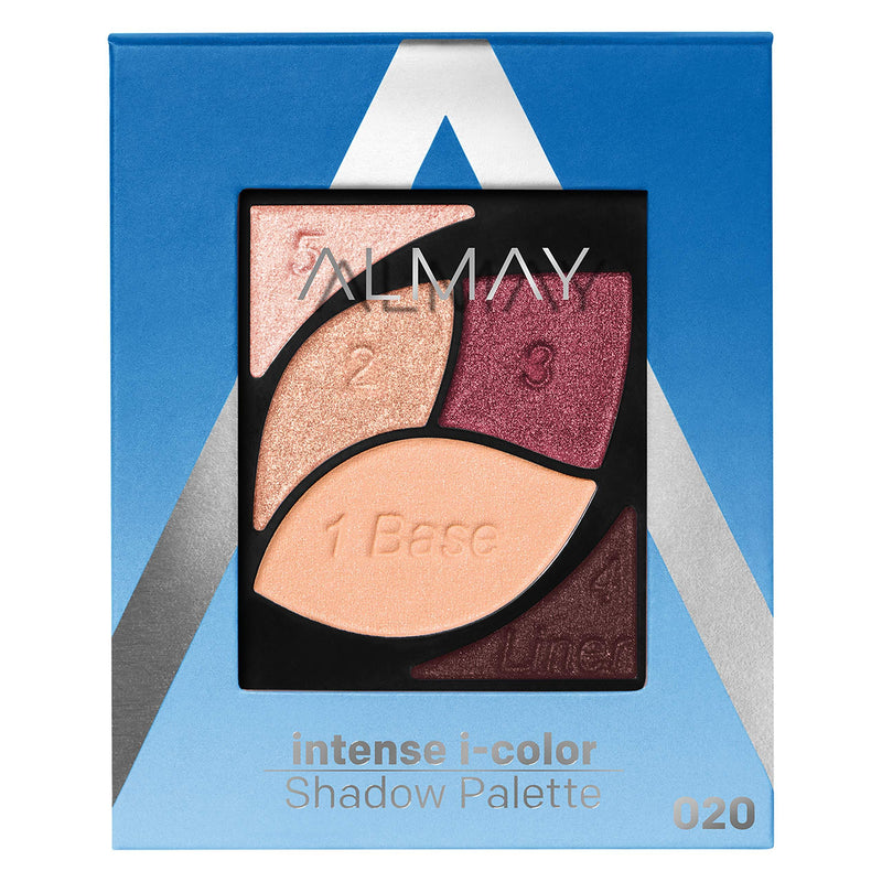 Almay Intense I-Color Enhancing Eyeshadow Palette, Longlasting Primer Enriched Eye Makeup with Antioxidant Vitamin E, Hypoallergenic and Cruelty Free, 020 Blue Eyes, 0.1 oz. - BeesActive Australia