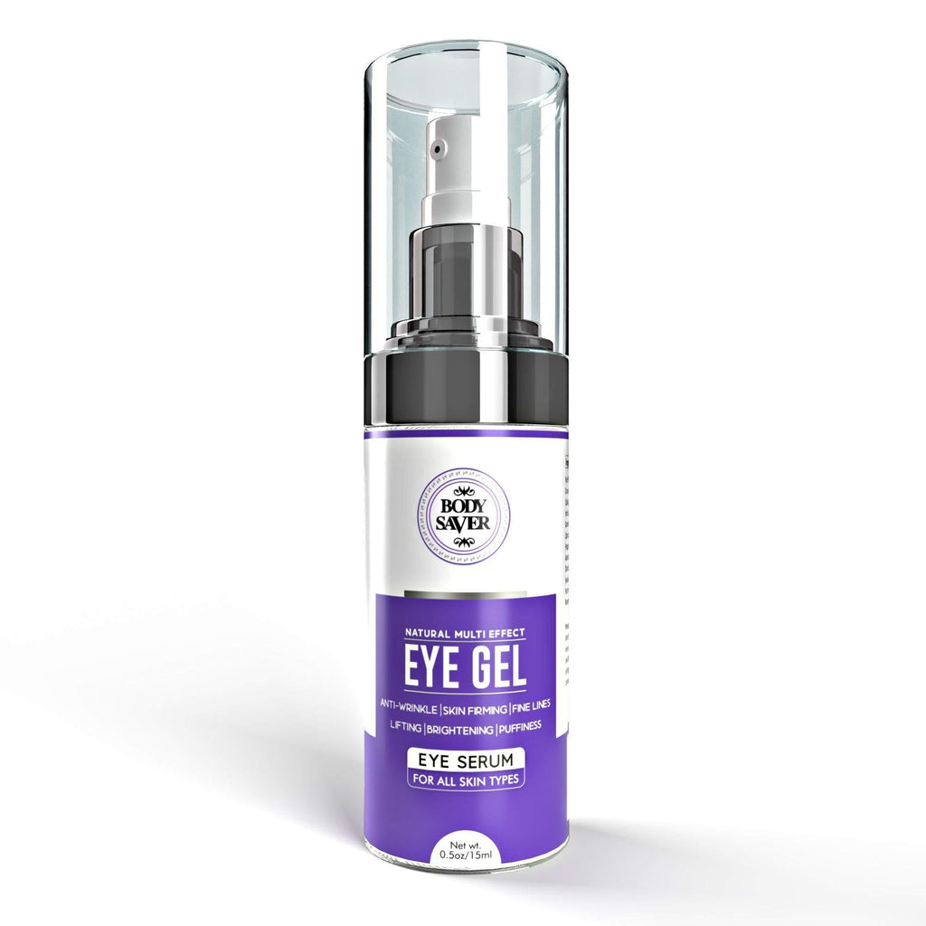 Body Saver Eye Gel Hydrating Eye Serum for Under and Around Eyes to Smooth Fine Lines, Eye Bags, Dark Circles, Wrinkles for Women – 15ml Lightening Eye Gel. - BeesActive Australia