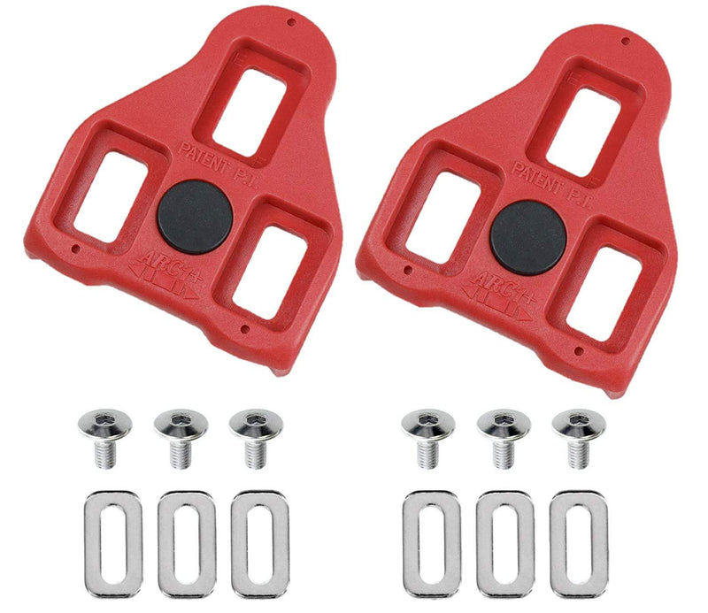 Boerte Compatible with Peloton Look Delta (9 Degree Float) Bike Replacement Cleats - Indoor Cycling & Road Bike Cleat Set - Fully Compatible with Peloton & Spin - Perfect for Beginner - BeesActive Australia