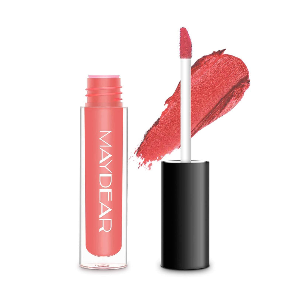 Maydear Matte Liquid Lip Gloss, Long-Lasting Waterproof Velvet Liquid Lipstick, Moisturizing, Durable and Not Easy to Fade-#40 #40 - BeesActive Australia