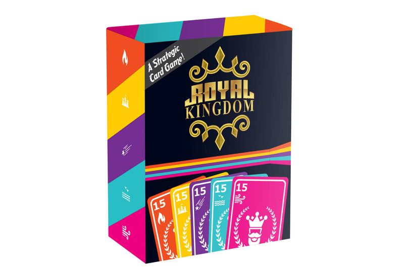Royal Kingdom - A Strategic Card Game | Family Game for Kids and Adults | Ages 9-99 Years | for 2-6 Players - BeesActive Australia