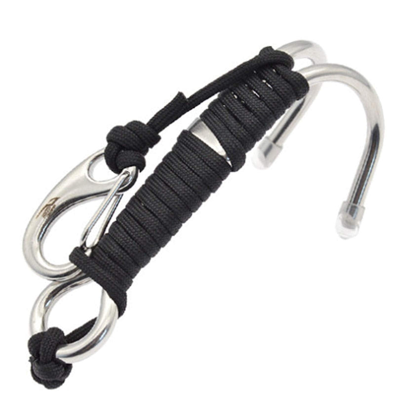 OUMAIGA Reef Double Flow Hook, Retractable Spring line, Drift Hook, Diver, cave Exploration, Underwater Activities. - BeesActive Australia