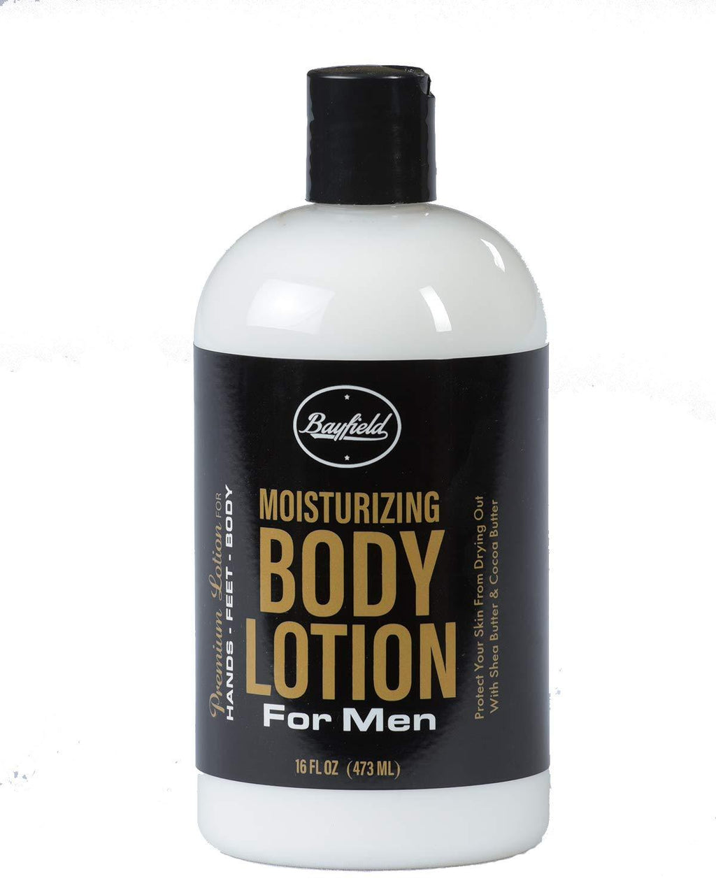 Body Lotion for Men - Moisturizer for Dry Skin by Bayfield - Enriched Shea Butter & Cocoa Butter Formula is Non-Greasy and Absorbs Fast-Made in the USA-16 oz. bottle - BeesActive Australia