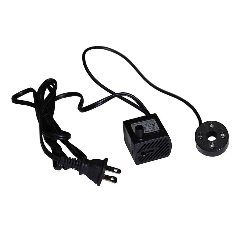 Submersible Water Pump with LED Light for Indoor Tabletop Fountains Aquarium Fish Tank (180L/H 3W) - BeesActive Australia
