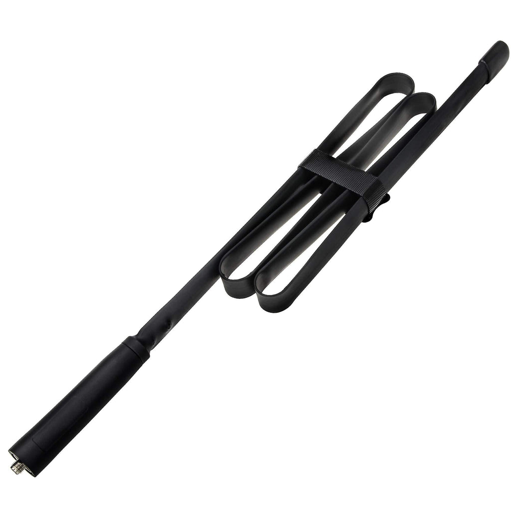 StickyDeal CS Tactical Foldable Antenna 42.5-inch Dual Band VHF UHF 136-520MHz SMA Female Ham Radio Antenna, Compatible with Kenwood Wouxun Baofeng BF-F8HP UV-5R UV-82 BF-888S GT-3, 108cm 42.5inch/108cm 1-Pack - BeesActive Australia