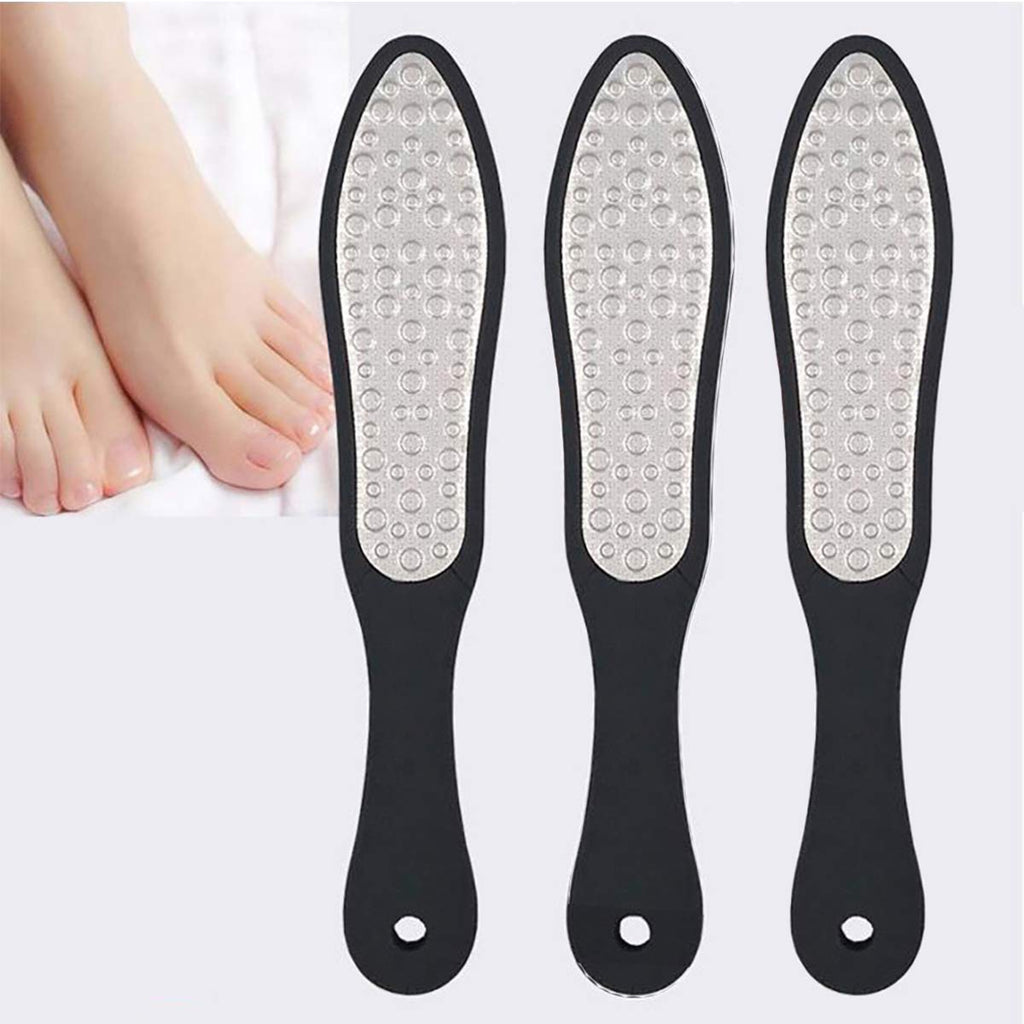 Dr.Pedi Foot Files Callus Remover Professional Pedicure Tools Foot Rasp File Pedicure Callus Remover Hard Dead Skin Scrubber Tika Foot Scraper with 3 Pcs - BeesActive Australia