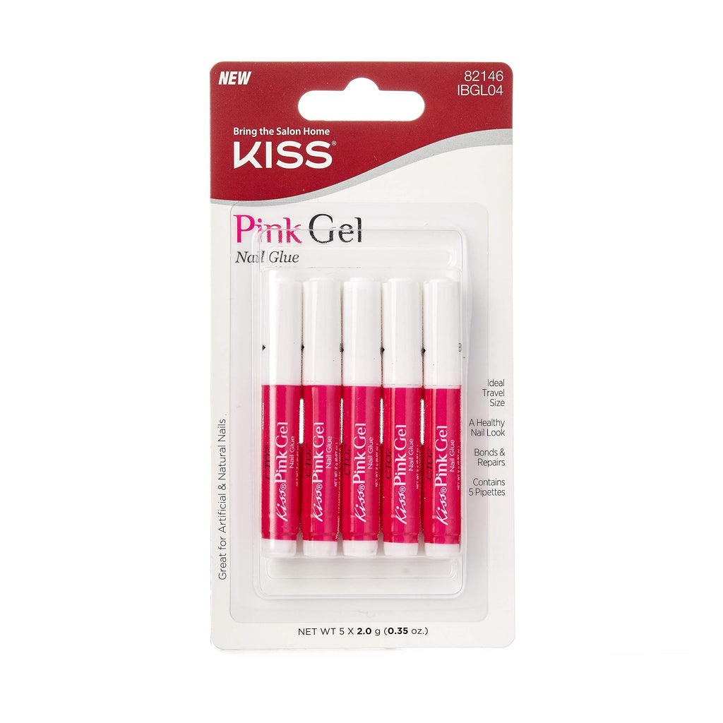 Kiss Pink Gel Nail Glue Pink Gel Glue - BeesActive Australia