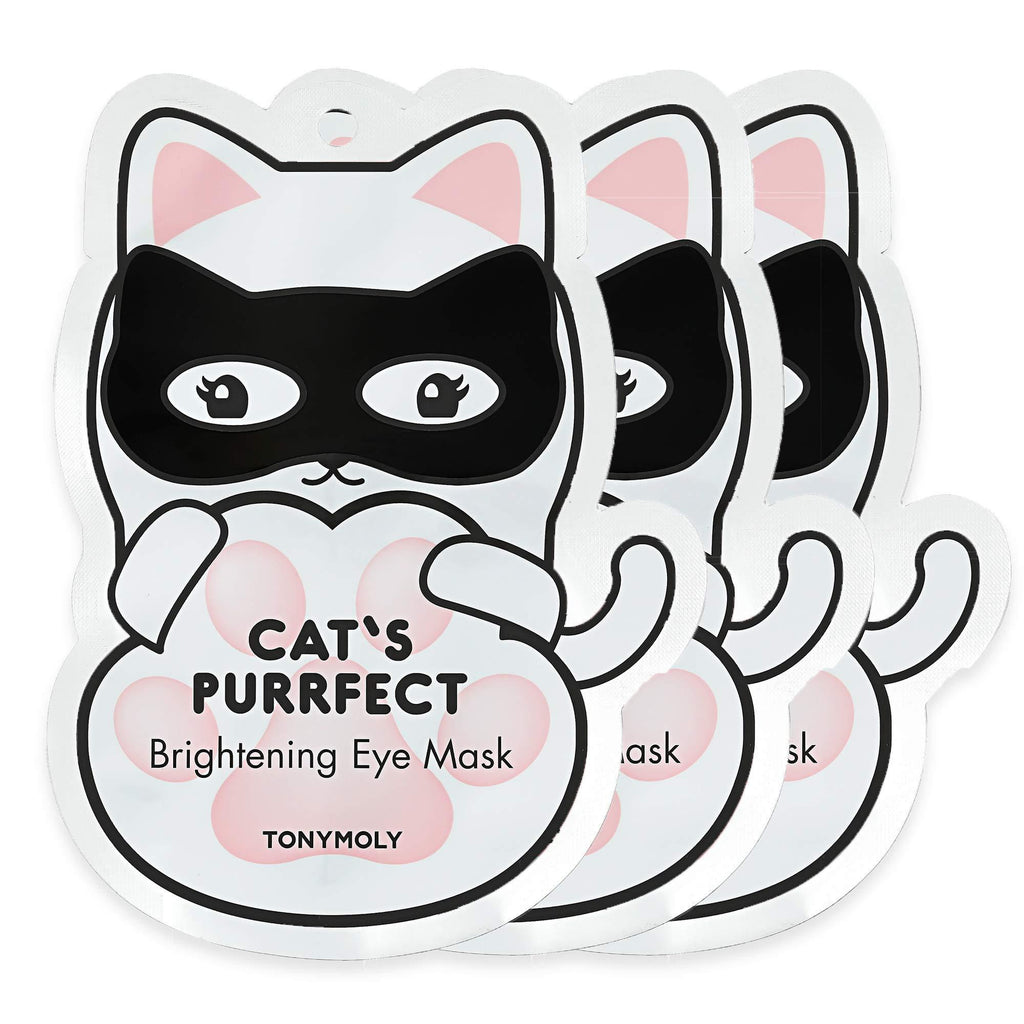 TONYMOLY Cat's Purrfect Brightening Eye Mask, 3 ct. - BeesActive Australia