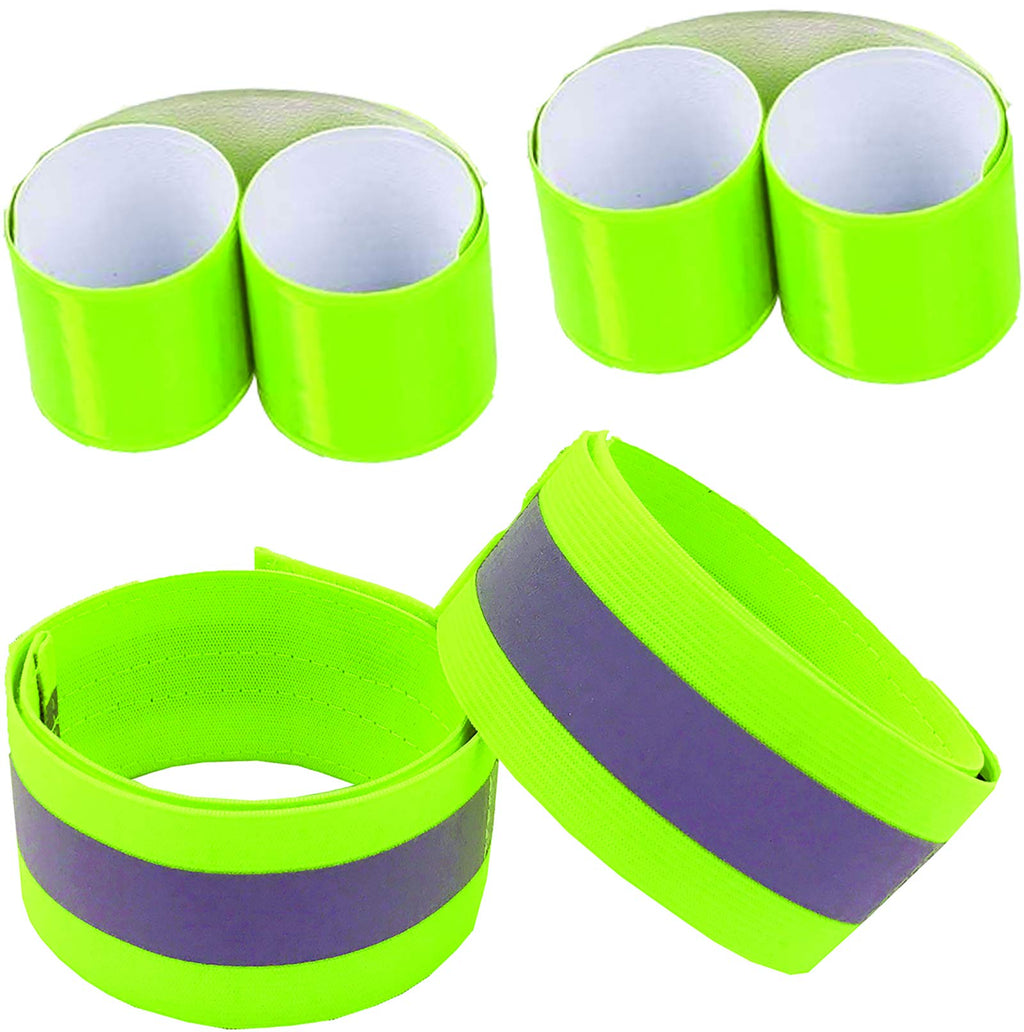 Reflective Bands for Arm, Wrist, Ankle, Leg. Reflector Bands. High Visibility Reflective Running Gear for Women and Men Cycling Walking Bike - BeesActive Australia