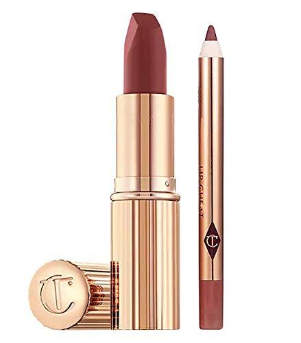 Charlotte Tilbury Walk of No Shame Holiday Lip Kit Duo - Matte Revolution Lipstick and Lip Cheat Lip Liner - BeesActive Australia