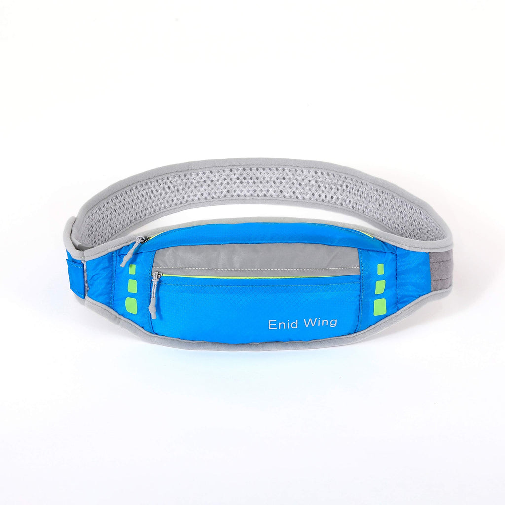 NC TmiAod Slim Running Belt, Running Waist Pack with Multi-Functional Zipper Pockets for Running Gym Marathon Cycling Blue - BeesActive Australia
