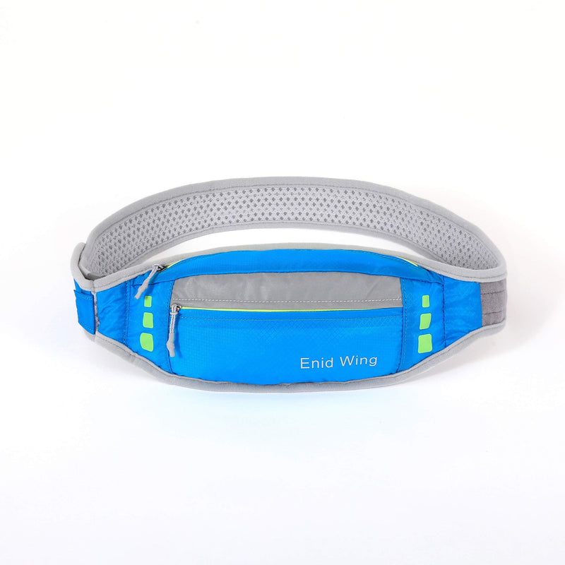 NC TmiAod Slim Running Belt, Running Waist Pack with Multi-Functional Zipper Pockets for Running Gym Marathon Cycling Blue - BeesActive Australia