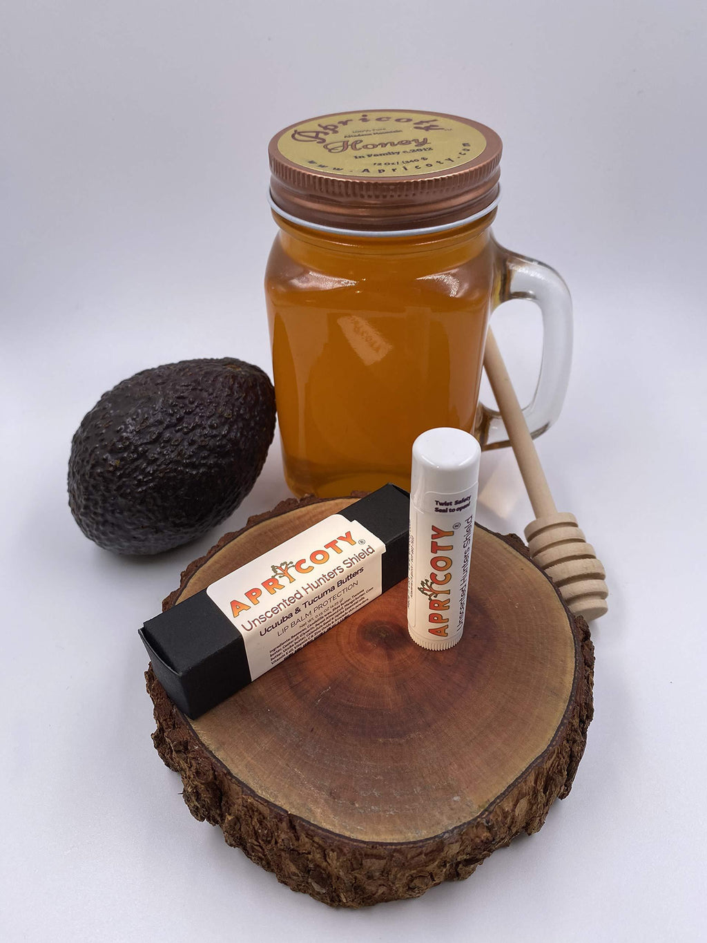 Apricoty"Unscented Hunters Shield" Ucuuba & Tucuma Butter, Lip Balm Protection - BeesActive Australia