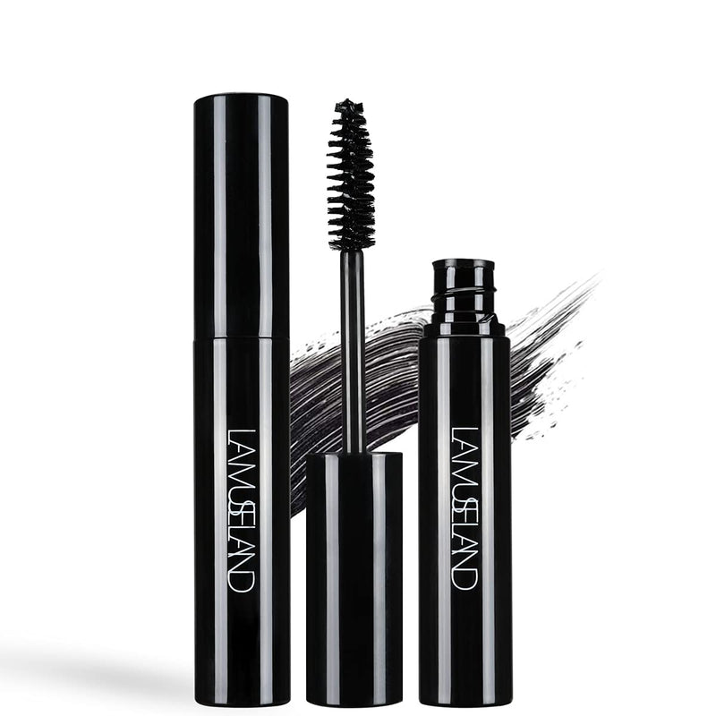 LAMUSELAND Lash Mascara Black, Thickening Lengthening Eyelash Extensions, Smudge-proof ,Waterproof, Long Lasting All Day Eye Makeup for Women - BeesActive Australia