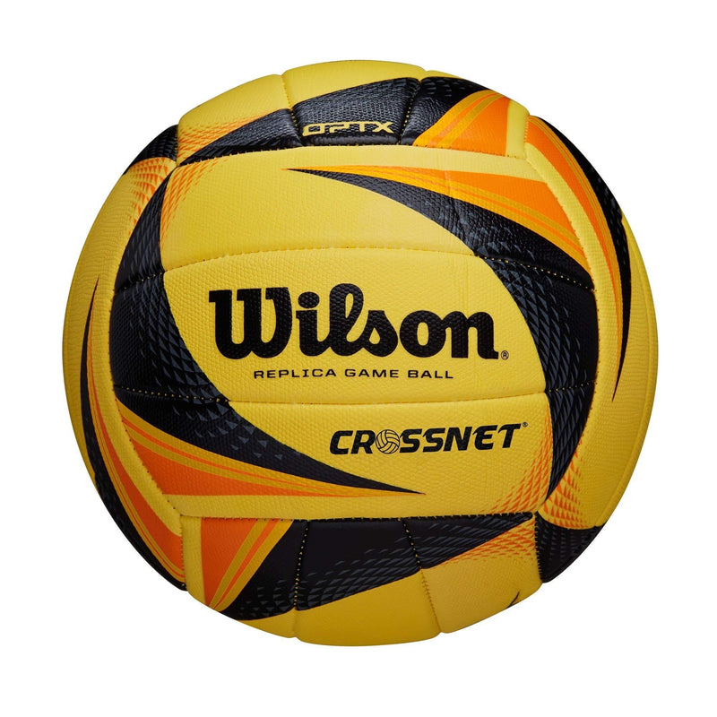 CROSSNET Wilson X OPTX Replica Game Ball - Beach Volleyball Ball - Beach Ball Volleyball - 4 Square Volleyball Game Ball - (10" x 10" X10", 2 lbs) - BeesActive Australia