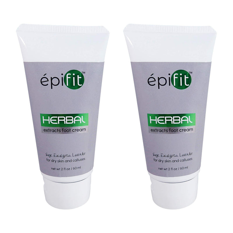 Epifit Aromatherapy All Natural Moisturizer Foot Cream with Rosemary Lavender Eucalyptus Sage and Seaweed 2 Ounces 2 pack - BeesActive Australia