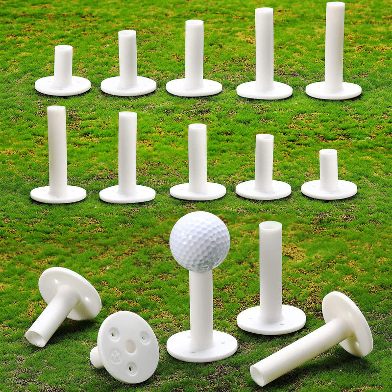 Sumind 15 Pieces Golf Rubber Tees Golf Practice Holder in 5 Different Sizes for Golf Practice - BeesActive Australia