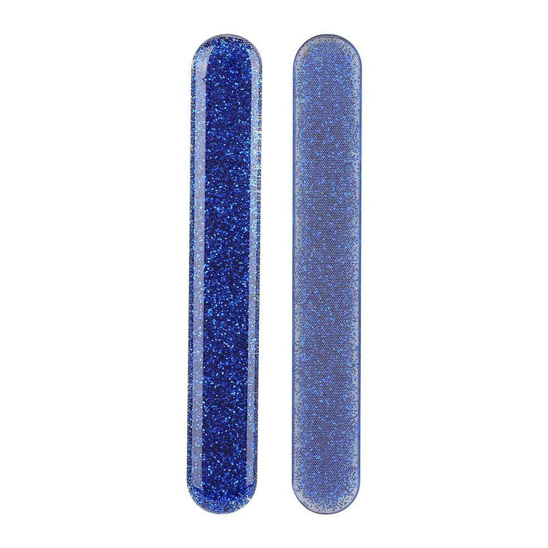 Valentine's Day PresentDurable And Strong Polishing Nanotechnology Nail File, Good Effect Nano Glass Nail File, for Home Salon Shop Manicure Store Beauty Salon(blue) blue - BeesActive Australia