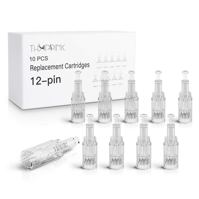 THAPPINK 12 Pins Replacement Cartridges 10Pcs - BeesActive Australia