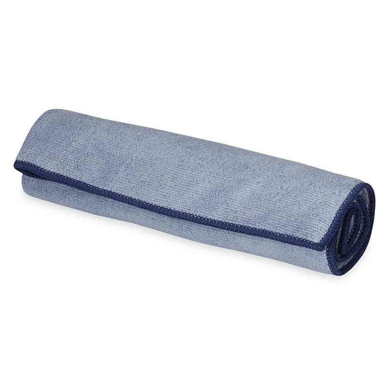 Gaiam Yoga Hand Towel Blue Shadow - BeesActive Australia