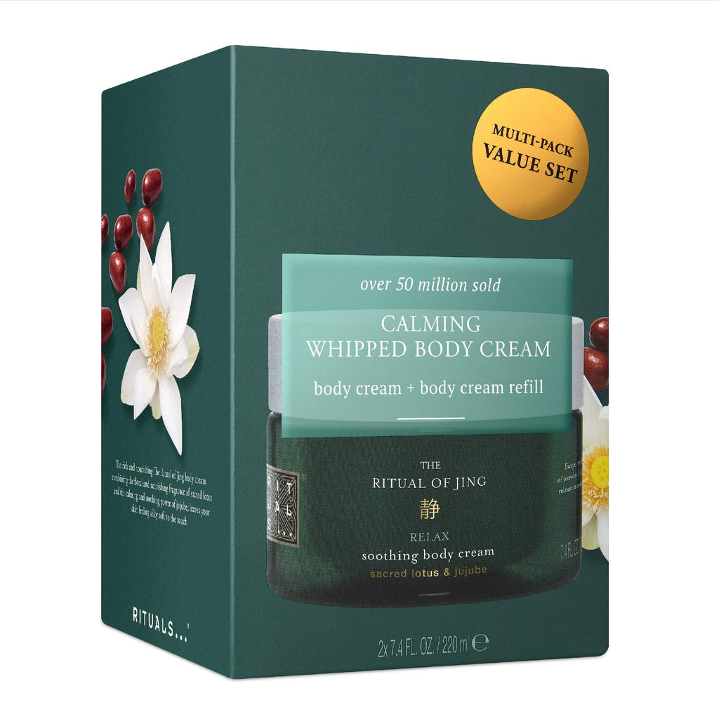 RITUALS The Ritual of Jing Body Cream and Refill Set, Sacred Lotus, Jujube - BeesActive Australia