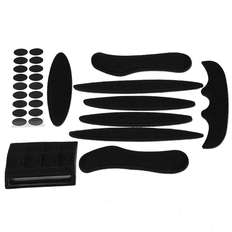 MTGHYAYA Bike Helmet Padding Kit, Universal Bicycle Replacement Foam Pads Padding Set Helmet Cushions Mats for Bike Cycling Motorcycle Helmet Black - BeesActive Australia