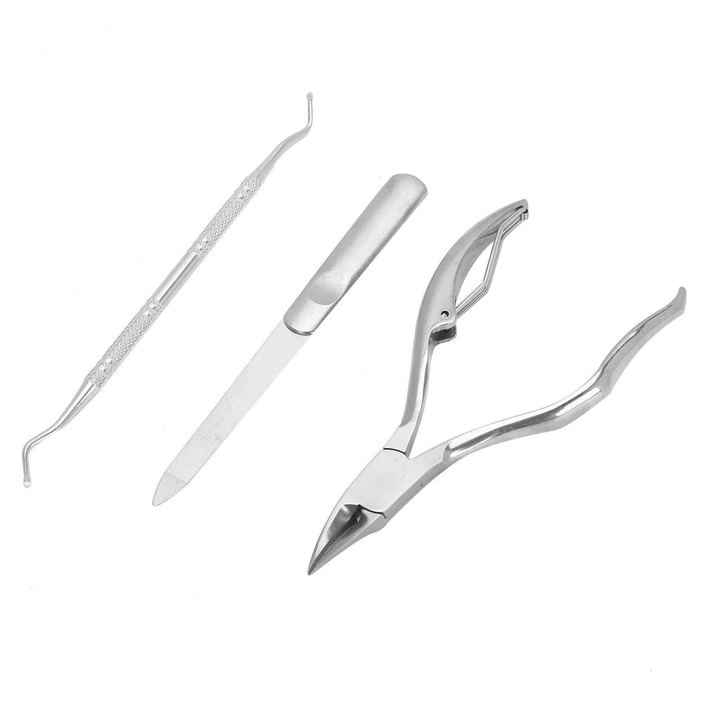 Cuticle Trimmer Nail Care Pliers Manicure Pedicure Tool Nail Care Cuticle Pusher Nail Cuticle Nippers Pedicure Tool(3 Piece Set of Wave Chick Nose Pliers) 3 Piece Set of Wave Chick Nose Pliers - BeesActive Australia