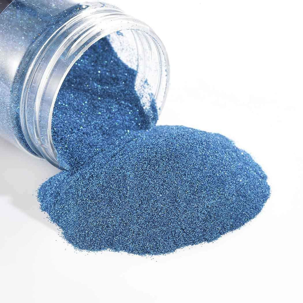 Sethexy Holoqraphic Craft Glitter 5ounce Bling Sequins Sparkly Multi Purpose Paillette for Body, Art, Make up, Decoration, Handmade Accessories,Face, Nails (Blue) Blue - BeesActive Australia