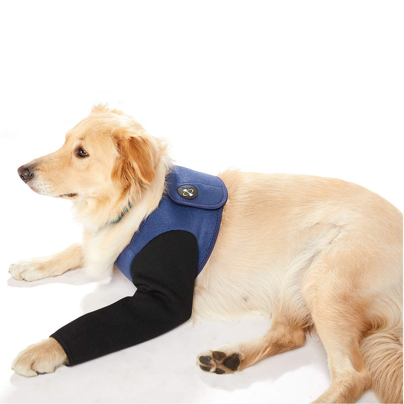 Dog Recovery Suit, Cone Collar Alternative, Abrasion Resistant Dog Recovery Sleeve, Washable 2.5mm Thick and Waterproof, Pet Wounds Prevent Licking, Bite, Being Wet and Infected XL - BeesActive Australia