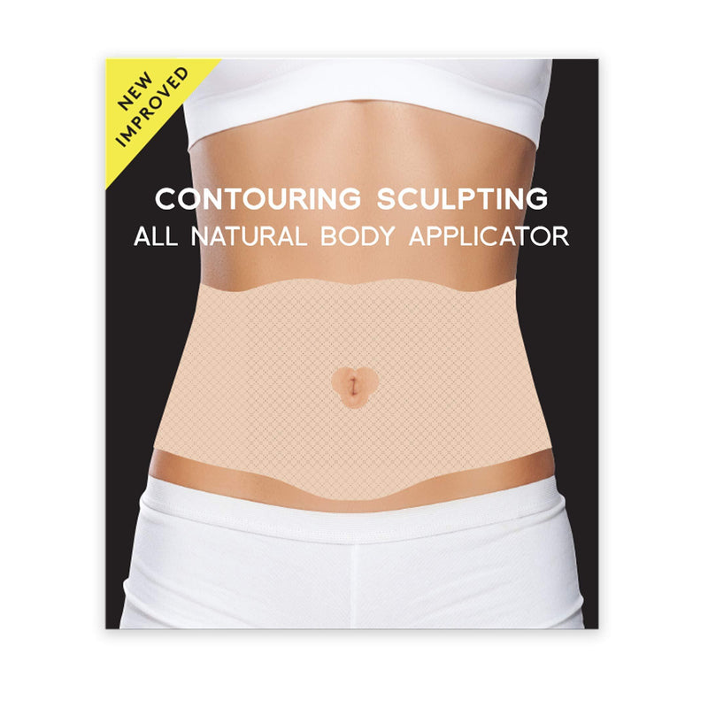 All Natural Contouring Shaping Firming Body Applicator - Moisturizing Sculpting Tummy Body Wrap (5 WRAPS) 5 wraps - BeesActive Australia