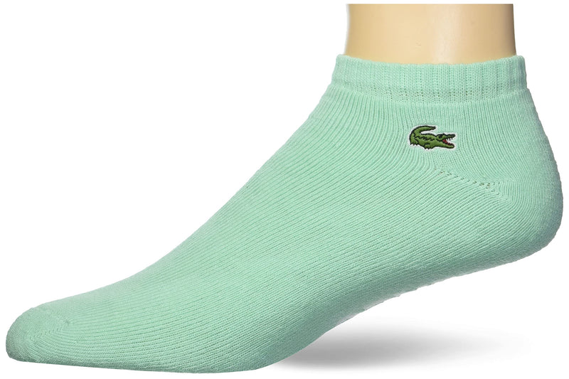Lacoste mens Sport Ped Socks Medium Spirulina/White - BeesActive Australia