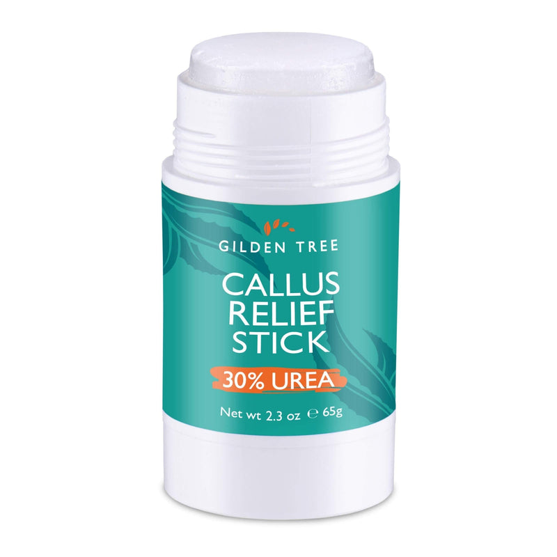 Callus Relief Stick with Powerful 30% Urea - Quick & Easy No-Mess Stick Helps Soften & Smooth Hard Thick Dry Cracked Rough Itchy Skin on Feet Legs Knees Elbows - BeesActive Australia