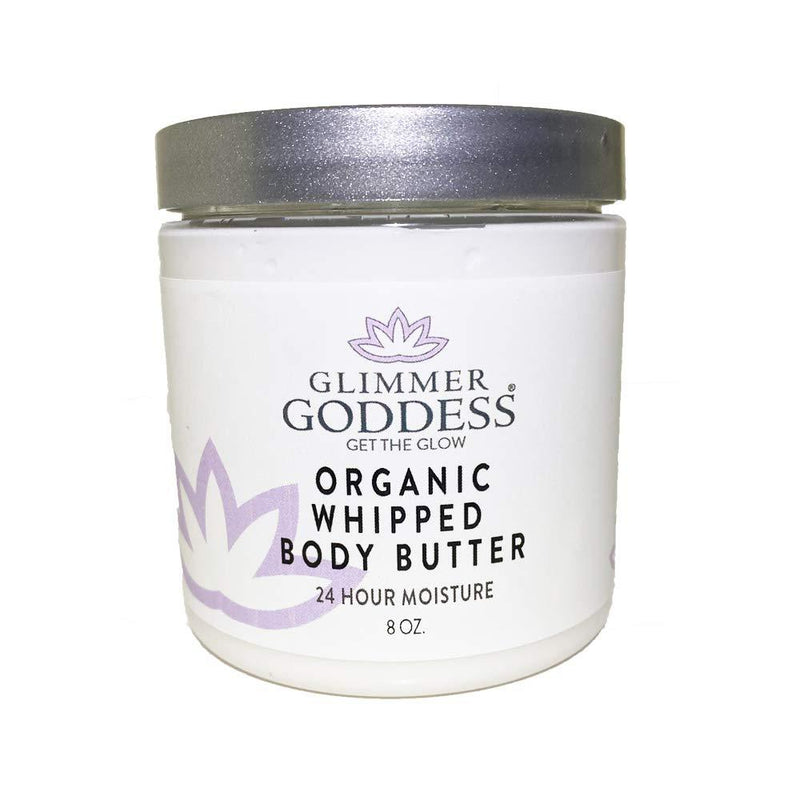 Glimmer Goddess Organic Body Butter - Peppermint Vanilla, 8 oz - BeesActive Australia