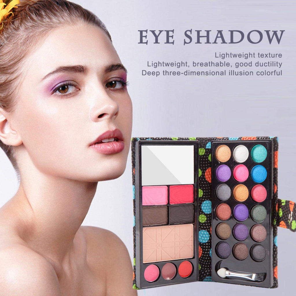 Companion Eyeshadow Palette, 18 Color Matte Natural and Long-Lasting Eye Shadow Makeup Set for Women - BeesActive Australia