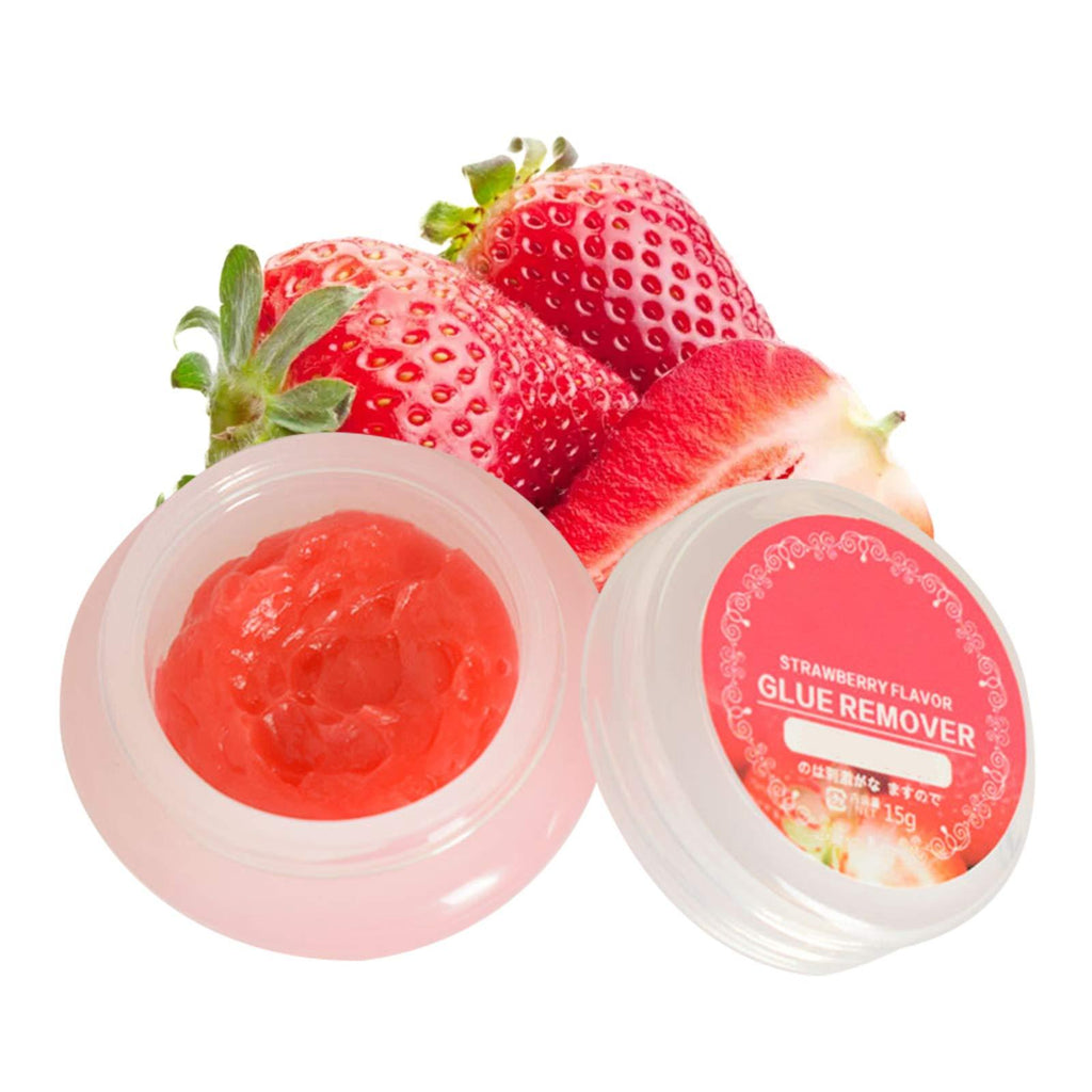 DAGEDA Professional False Eyelashes Remover Cream Strawberry Flavor, Quickly and Gently Dissolve Eyelash Glue Without Irritation, Can Quickly Clean Eyelashes - BeesActive Australia