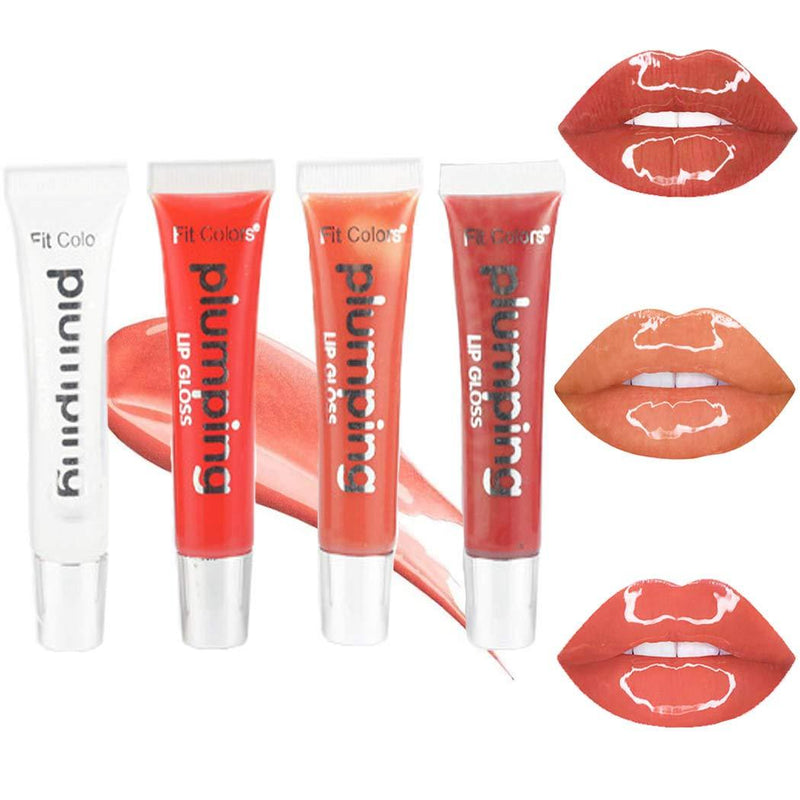 Edanta Matte Lipstick Set 4 PCS High Pigment Lipsticks Long Lasting Lip Gloss Cosmesis Waterproof Lip Makeup for Women and Girls (F- Red 1) F- Red 1 - BeesActive Australia
