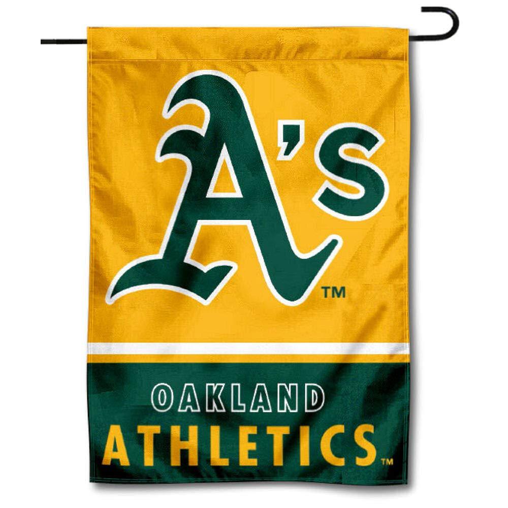 WinCraft Oakland Athletics Double Sided Garden Flag - BeesActive Australia