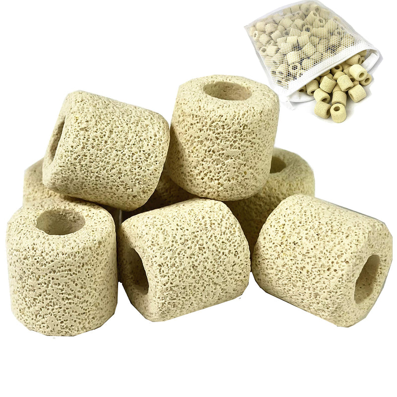 Reefing Art Filter Media Bio Filter Rings Ceramic Media 140ct / 2 lbs / 4 lbs / 8 lbs 140ct / 0.7lb - BeesActive Australia