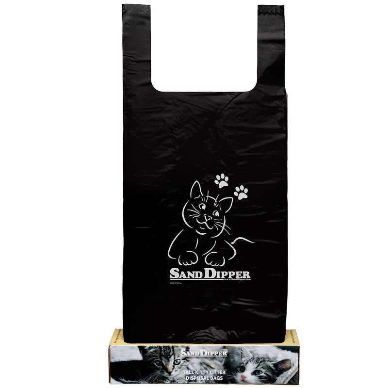Sand Dipper Cat Litter Waste Bags | Strong Thick Odor Sealing (Tall 35 Roll) Tall 35 Roll - BeesActive Australia