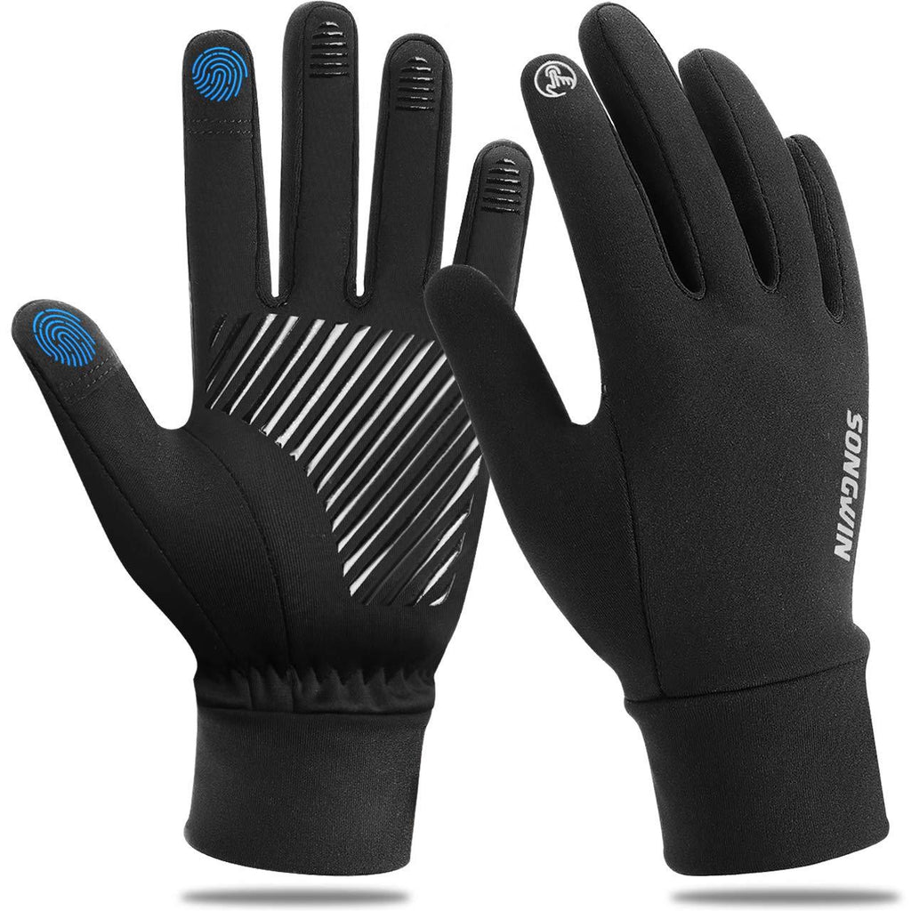 Winter Gloves Men Women Touchscreen Gloves Cold Weather Windproof Gloves Warm Thermal Gloves for Running Cycling Outdoor Activities Medium - BeesActive Australia