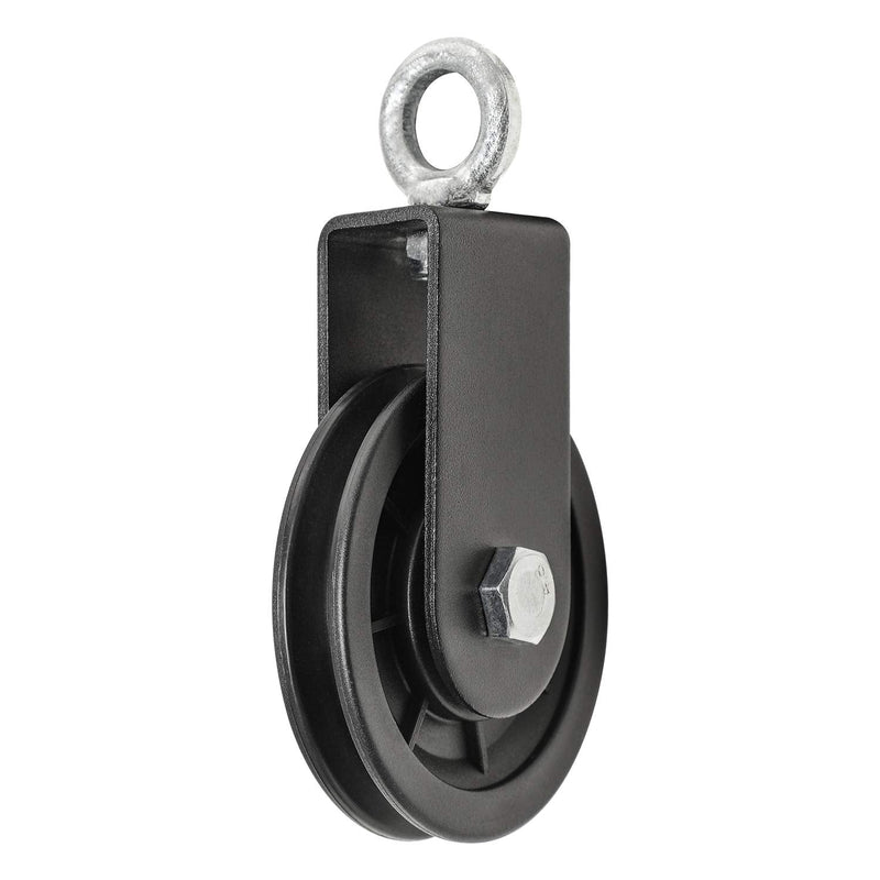 Vishusju 90mm Pulley Wheel for Cable Machines Silent Bearing Home Gym Equipment Pull Down Attachment Weight Lifting Pulley Traction - BeesActive Australia