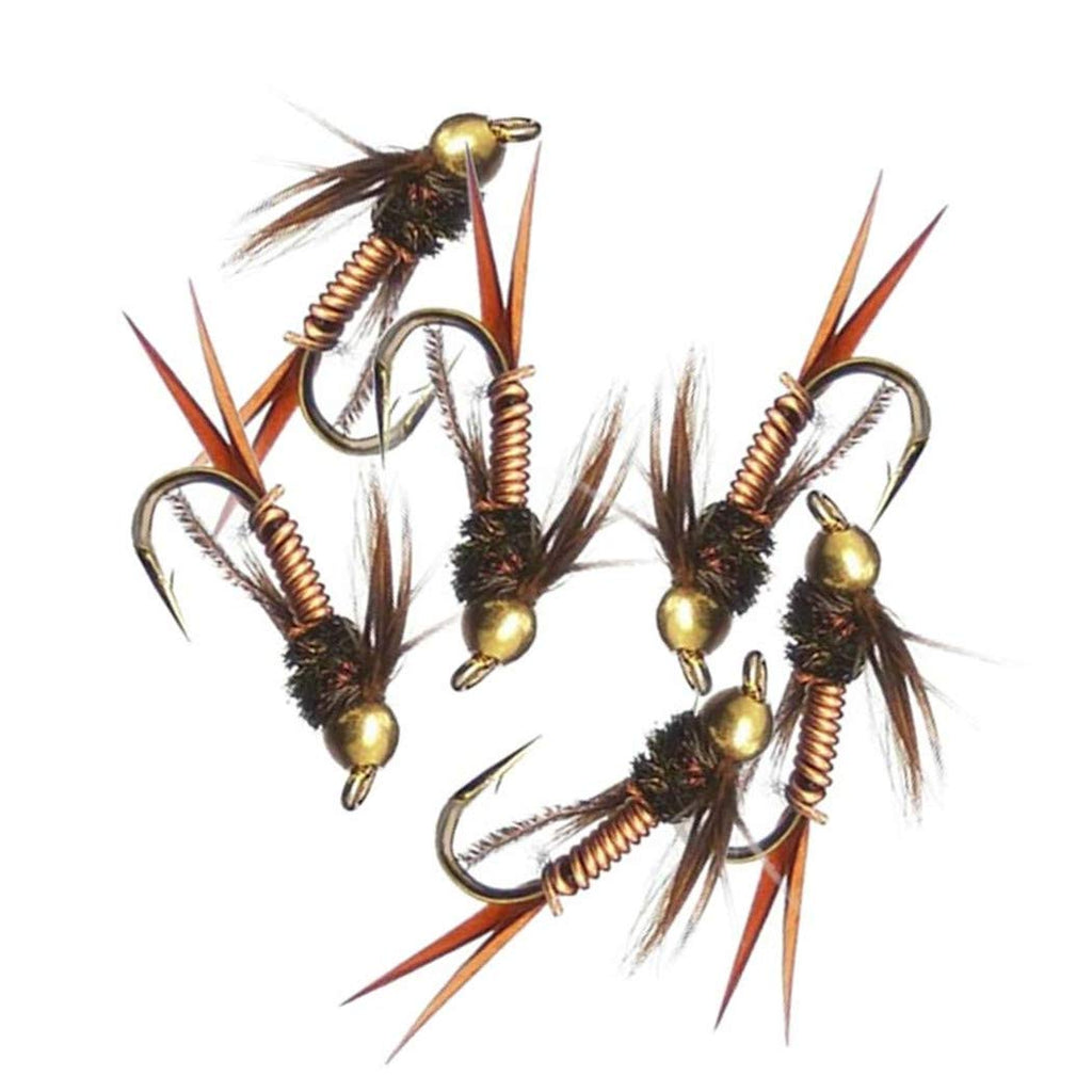 OutdoorFishing Flies Nymph Assortment Trout Fishing Flies (24-48Pcs) 24Pcs/Box - BeesActive Australia