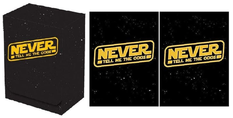 100 Legion Supplies Never Tell Me Odds Deck Protector Double Matte Sleeves + Box - BeesActive Australia
