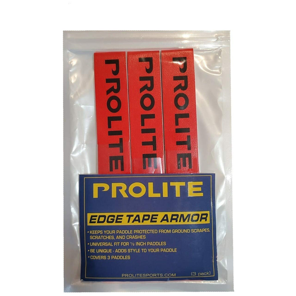 Pickleball Paddle - Edge Tape Armor (Red w/Logo, 3-Pack) - BeesActive Australia