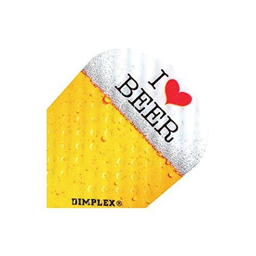 US Darts - 3 Sets (9 Flights) DIMPLEX 'I Love Beer' Standard Dart Flights - BeesActive Australia